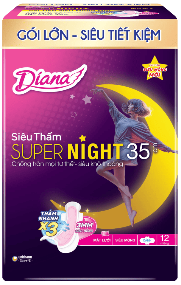 Diana Supernight Siêu Ban Đêm 35cm